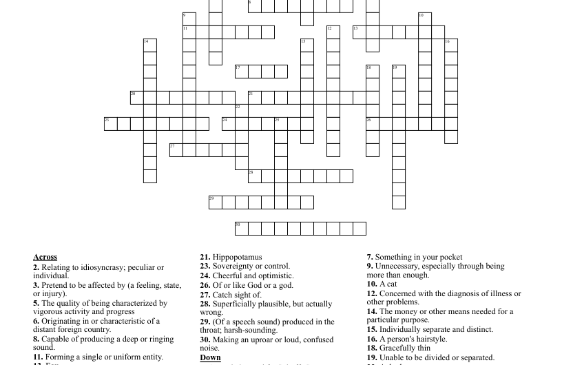 Crossword Clue Caught Sight Of