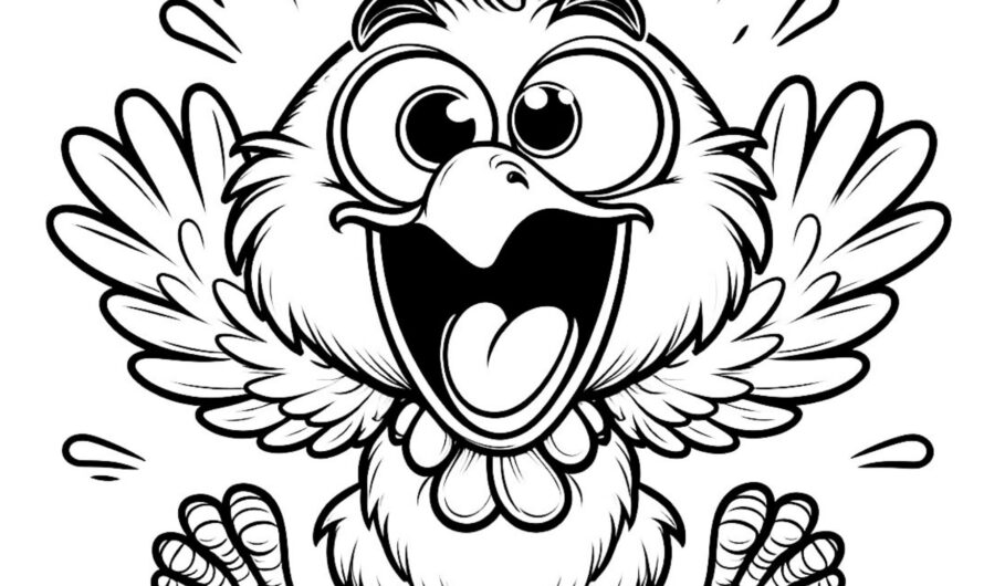 Coloring Pages Of Chickens
