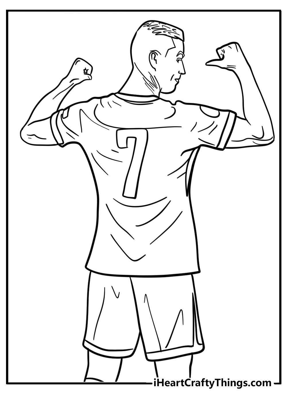 Cristiano Ronaldo Coloring Pages 25 Free Printable PDFs Cristiano Ronaldo Coloring Pages 25 Free Printable PDFs