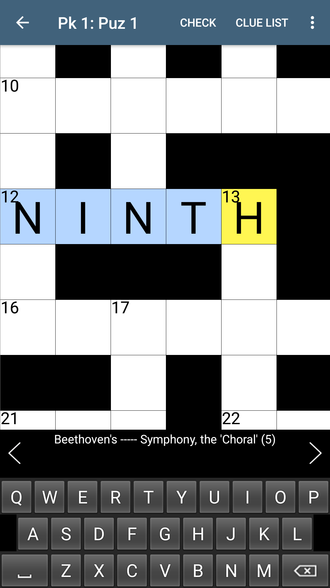 Crossword App On Amazon Appstore