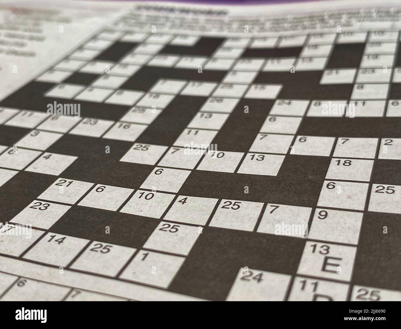 Crossword Clues Hi res Stock Photography And Images Alamy Crossword Clues Hi res Stock Photography And Images Alamy