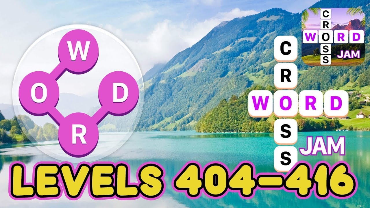 Crossword Jam Levels 404 416 Answers YouTube Crossword Jam Levels 404 416 Answers YouTube