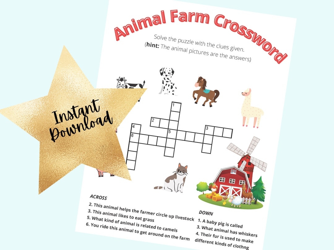 feed for livestock crossword