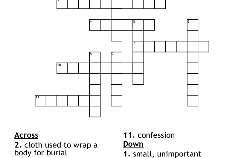 Crossword For Impudent