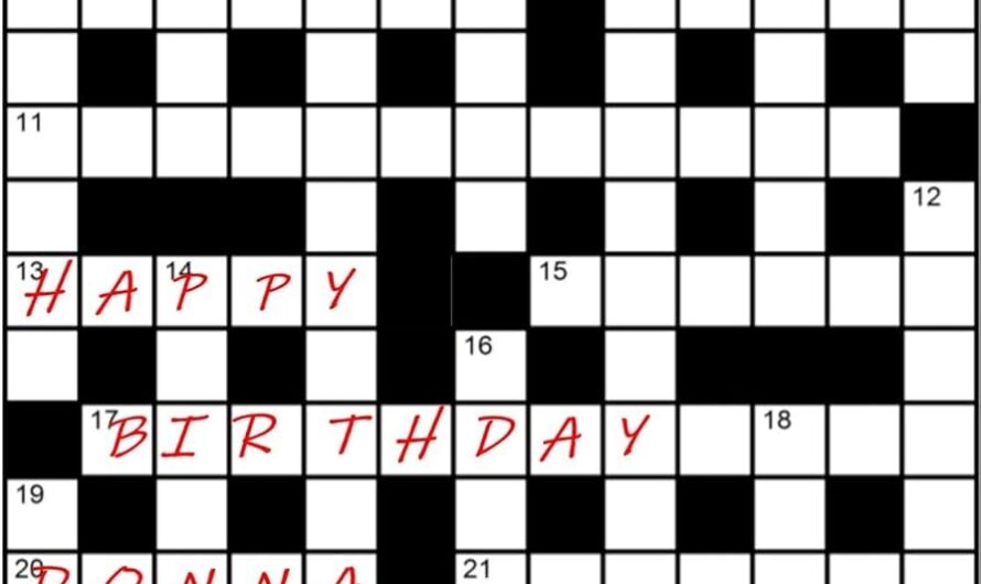 Changed Crossword Clue