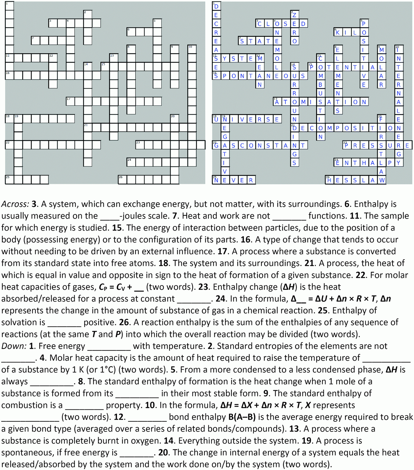 Crossword Puzzles For Chemistry Education Learning Goals Beyond Vocabulary Chemistry Education Research And Practice RSC Publishing DOI 10 1039 C6RP00018E Crossword Puzzles For Chemistry Education Learning Goals Beyond Vocabulary Chemistry Education Research And Practice RSC Publishing DOI 10 1039 C6RP00018E