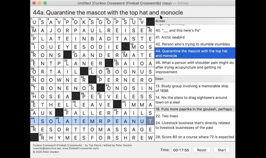 Black Cuckoo Crossword Clue