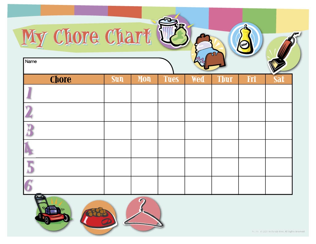 how to make a chore chart how to make a chore chart
