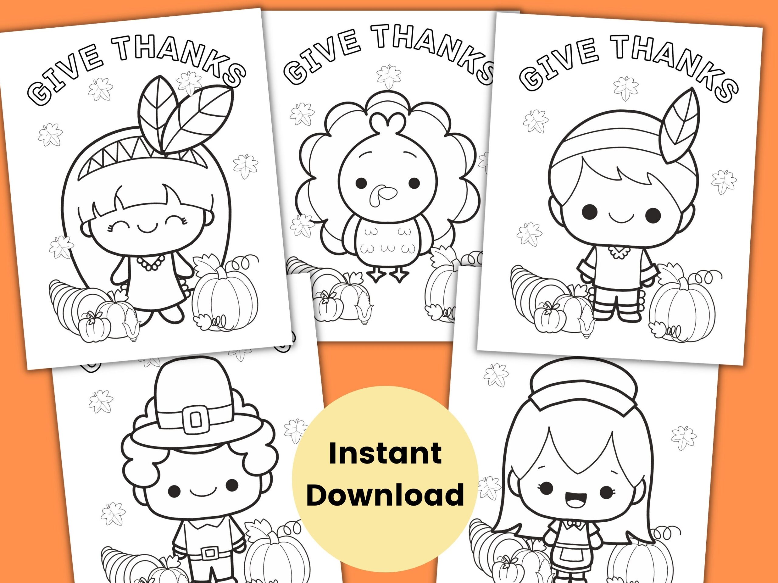 cute thanksgiving coloring pages cute thanksgiving coloring pages