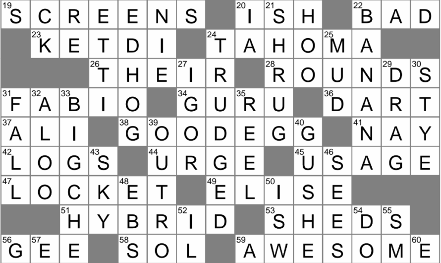Appropriate To Crossword Clue