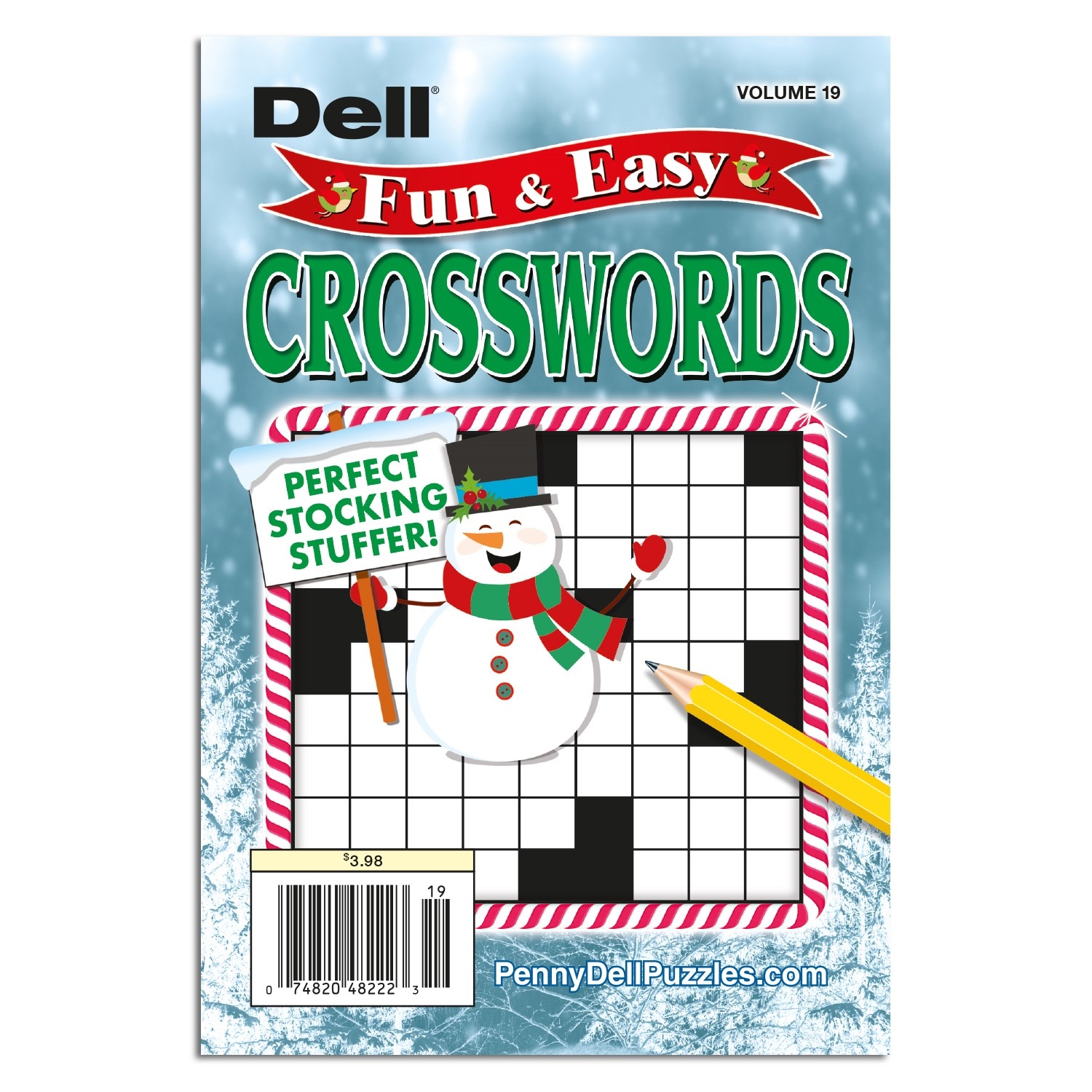 Dell Fun Easy Crosswords Bundle Of 100 Copies of The Same Issue Penny Dell Bulk Puzzles
