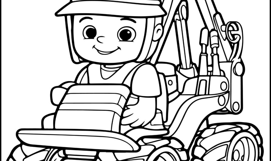 Digger Pictures To Color