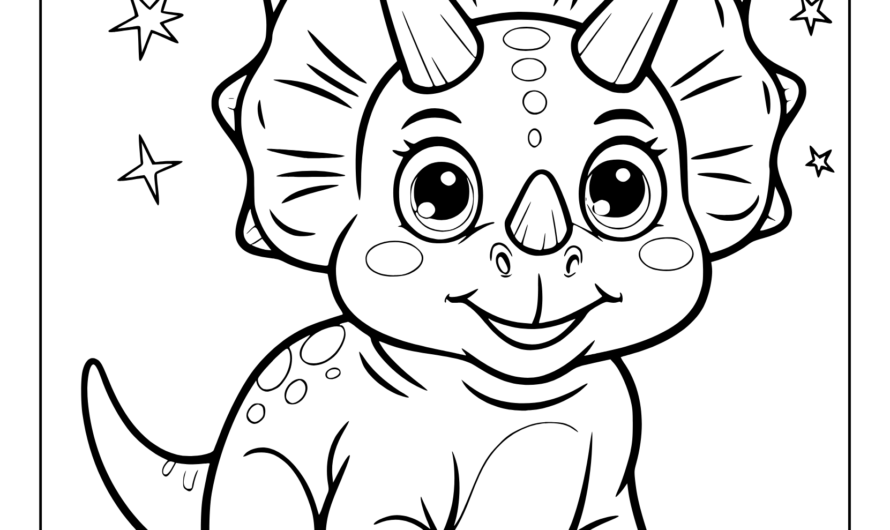 Dinosaur Coloring Pages Free