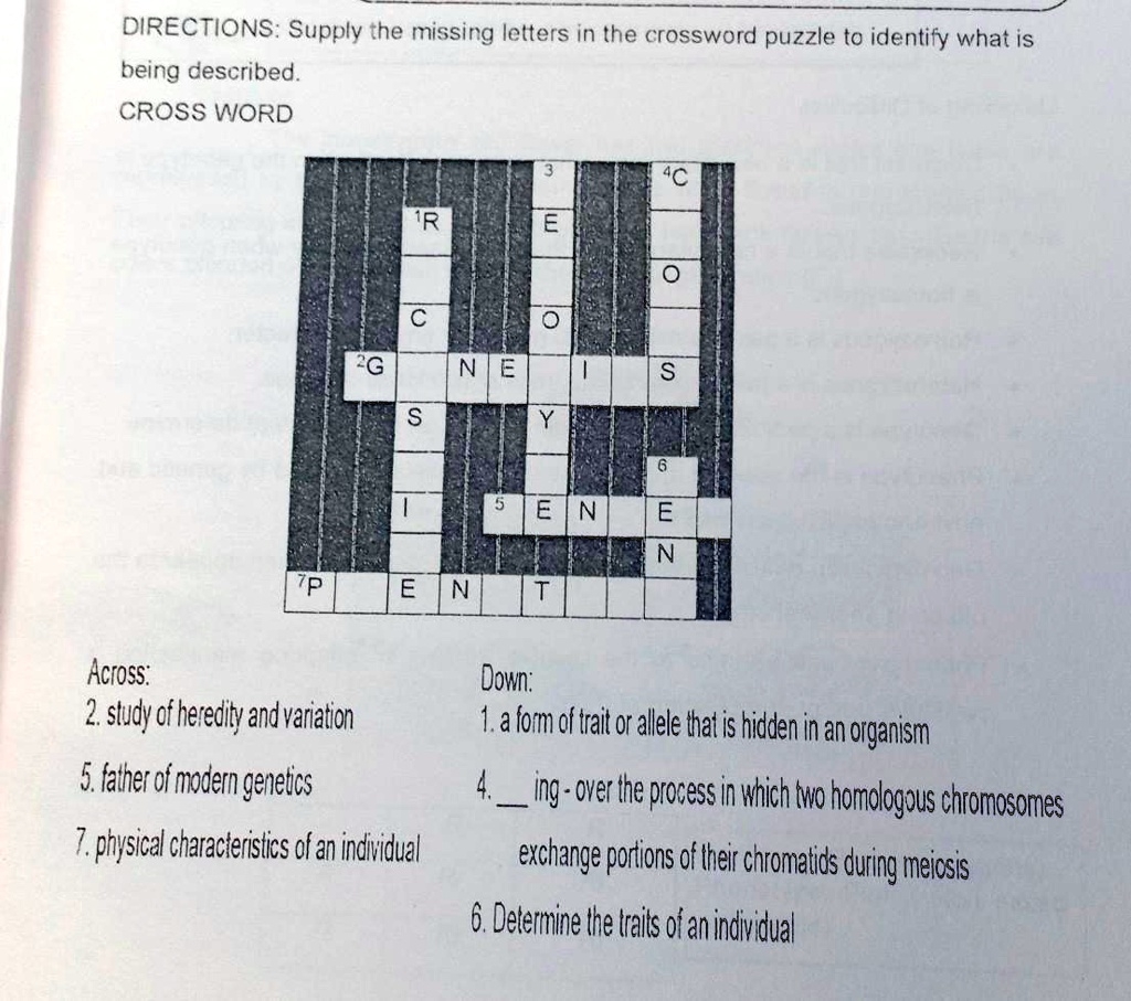 missing letter crossword missing letter crossword