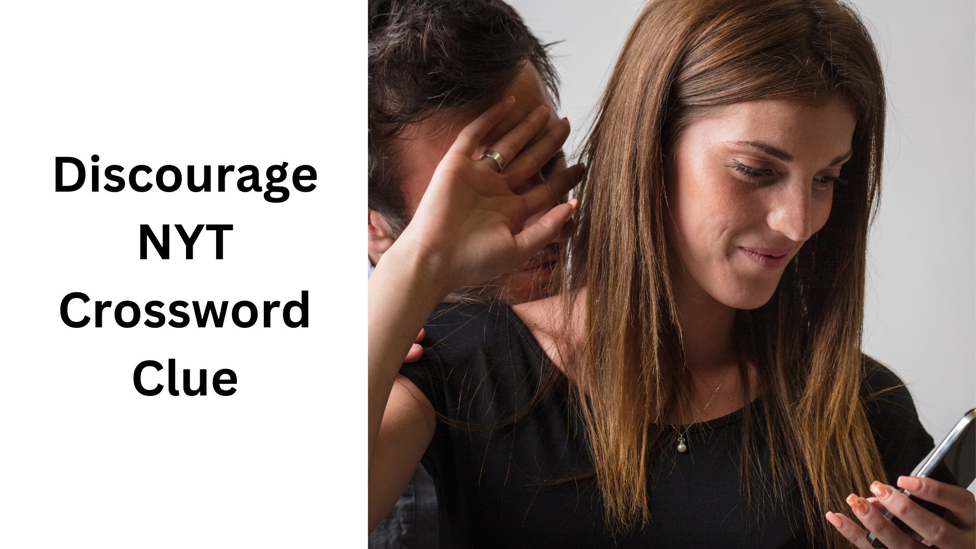 Discourage NYT Crossword Clue September 1 2024
