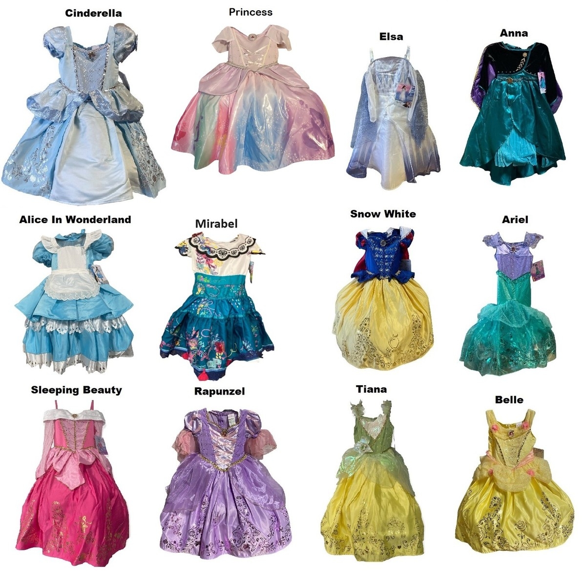 Disguise Girl s Prestige Disney Princess Dress Pretend Play Costume Dress Up EBay Disguise Girl s Prestige Disney Princess Dress Pretend Play Costume Dress Up EBay