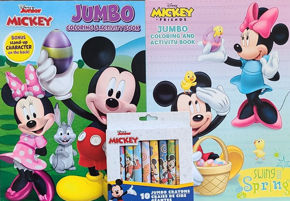 Disney Mickey Mouse Friends Easter Coloring Activity Book Set With Crayons EBay Disney Mickey Mouse Friends Easter Coloring Activity Book Set With Crayons EBay