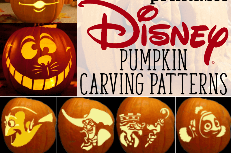 Disney Pumpkin Carving Stencils