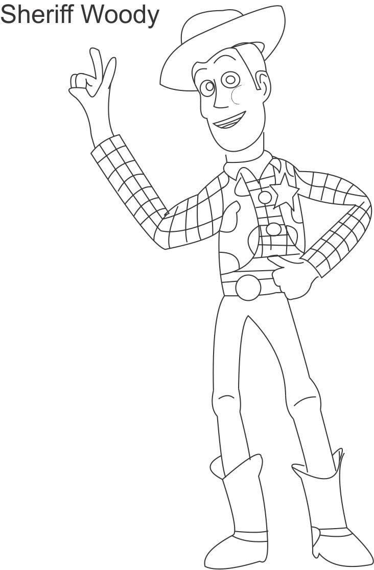 Disney Toy Story Woody Coloring Page Download Print Or Color Online For Free Disney Toy Story Woody Coloring Page Download Print Or Color Online For Free