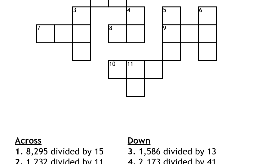 Division Crossword Clue