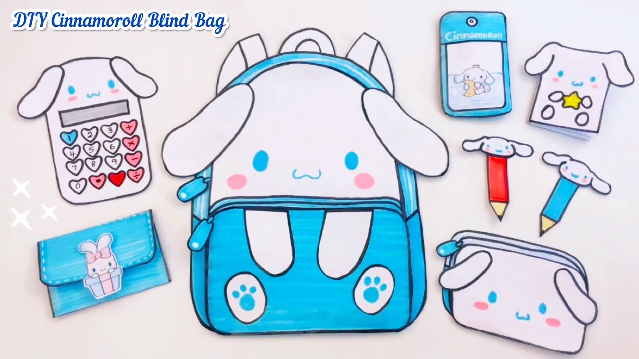 DIY Cinnamoroll School Bag Blind Bag tutorial Paper Craft diy art And Craft how To Make shorts YouTube DIY Cinnamoroll School Bag Blind Bag tutorial Paper Craft diy art And Craft how To Make shorts YouTube
