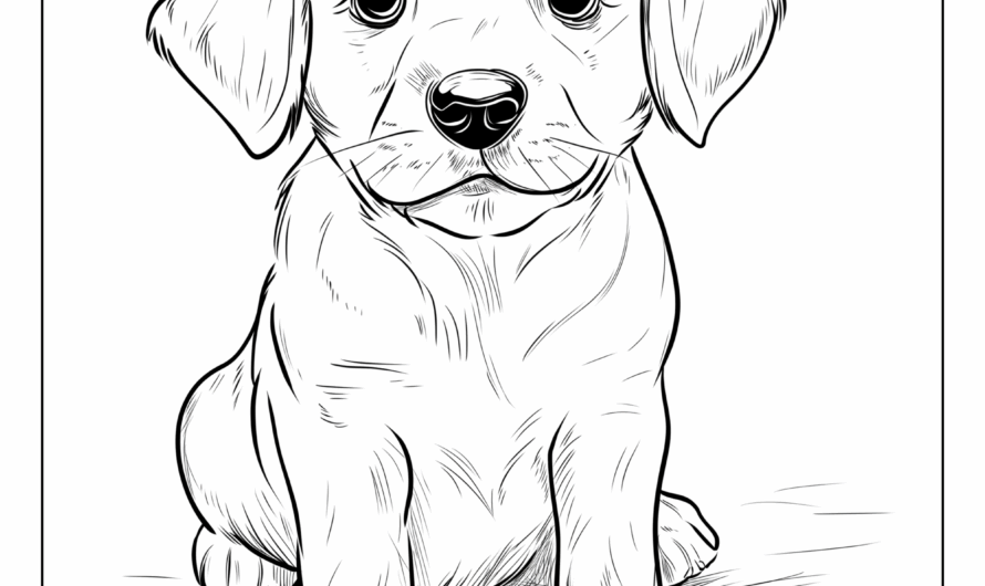 Coloring Pages Of Dogs Printable