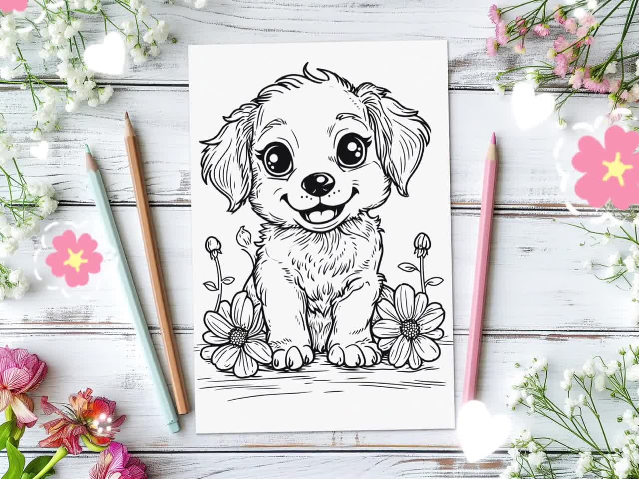 Dog Coloring Page Kids Coloring Sheet Of Pet Golden Retriever Dog Breed Cute Puppy Activity For Children Kids Coloring Page Gift For Girls Etsy Dog Coloring Page Kids Coloring Sheet Of Pet Golden Retriever Dog Breed Cute Puppy Activity For Children Kids Coloring Page Gift For Girls Etsy