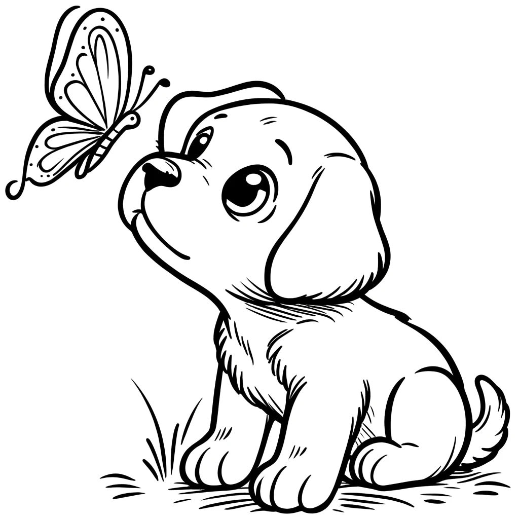 Dog Coloring Pages Etsy Australia Dog Coloring Pages Etsy Australia