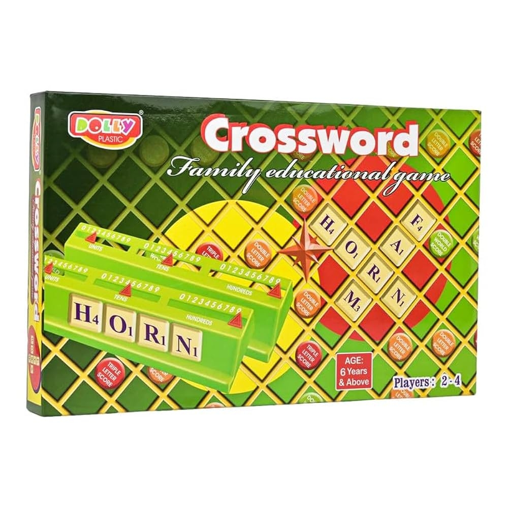 Dolly Plastic Crossword Fun And Challenging Word Puzzle Game Enhances Vocabulary And Cognitive Skills Ages Ideal For Solo Or Group Play Problem Solving Abilities Amazon in Toys Games Dolly Plastic Crossword Fun And Challenging Word Puzzle Game Enhances Vocabulary And Cognitive Skills Ages Ideal For Solo Or Group Play Problem Solving Abilities Amazon in Toys Games