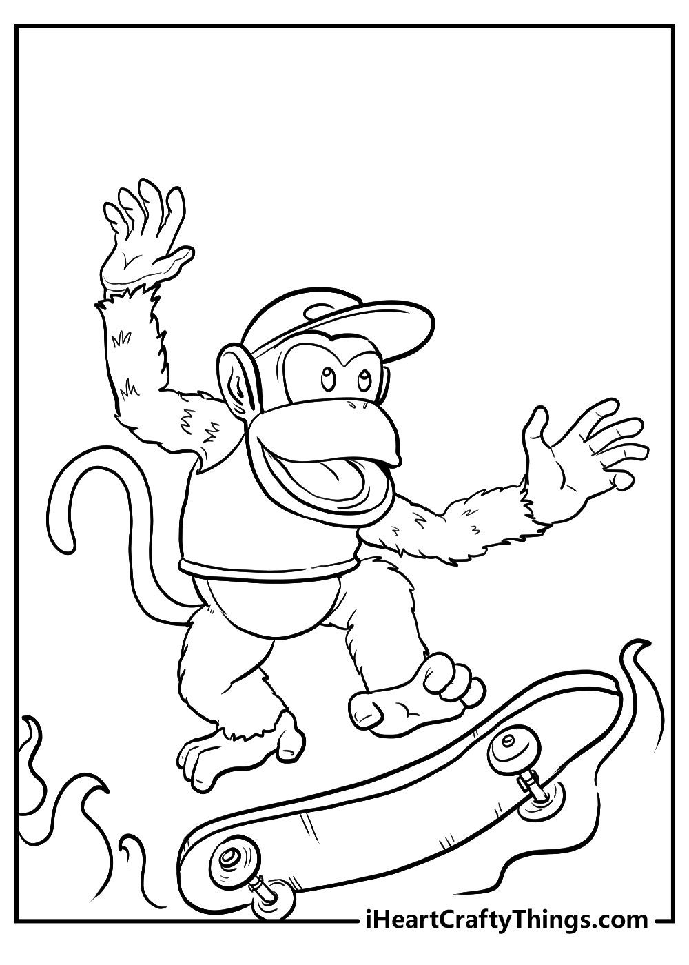 Donkey Kong Coloring Pages 15 Printable PDFs For Free Donkey Kong Coloring Pages 15 Printable PDFs For Free