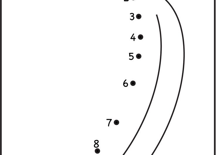 Number Connect The Dots Worksheets