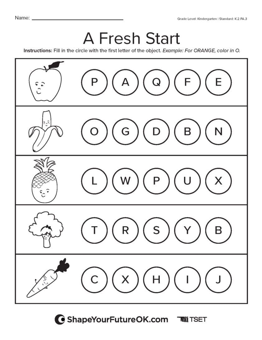 fun worksheets for kids