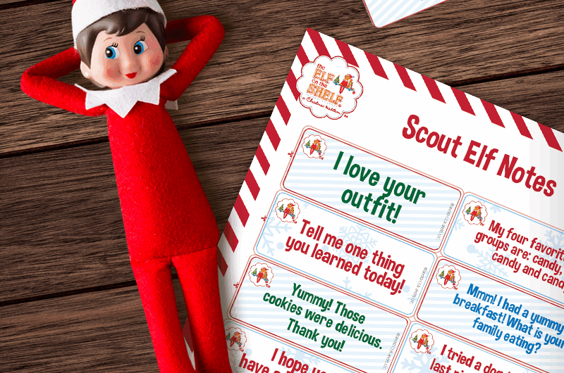 Elf On The Shelf Notes