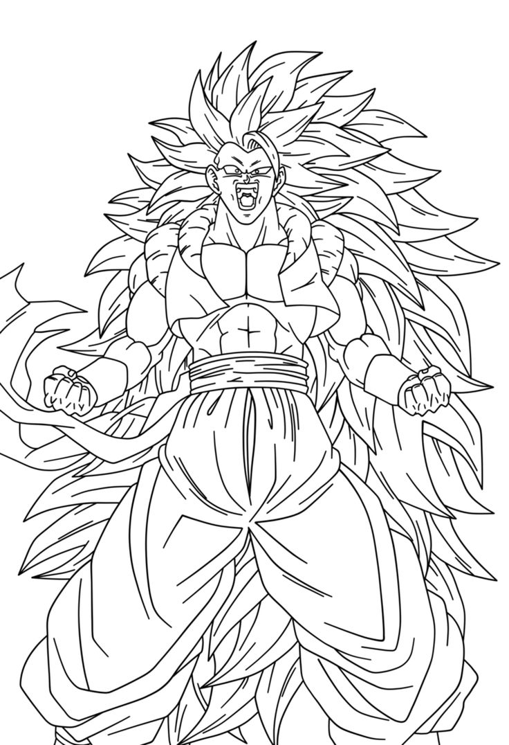 Dragon Ball Z Free Coloring Page For Kids Dragon Ball Z Free Coloring Page For Kids