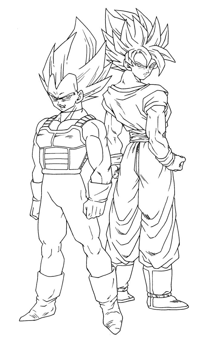 Dragon Ball Z Free Coloring Page For Kids Dragon Ball Z Free Coloring Page For Kids
