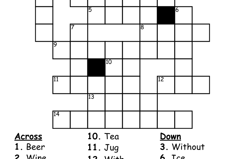 Drink Crossword Clue