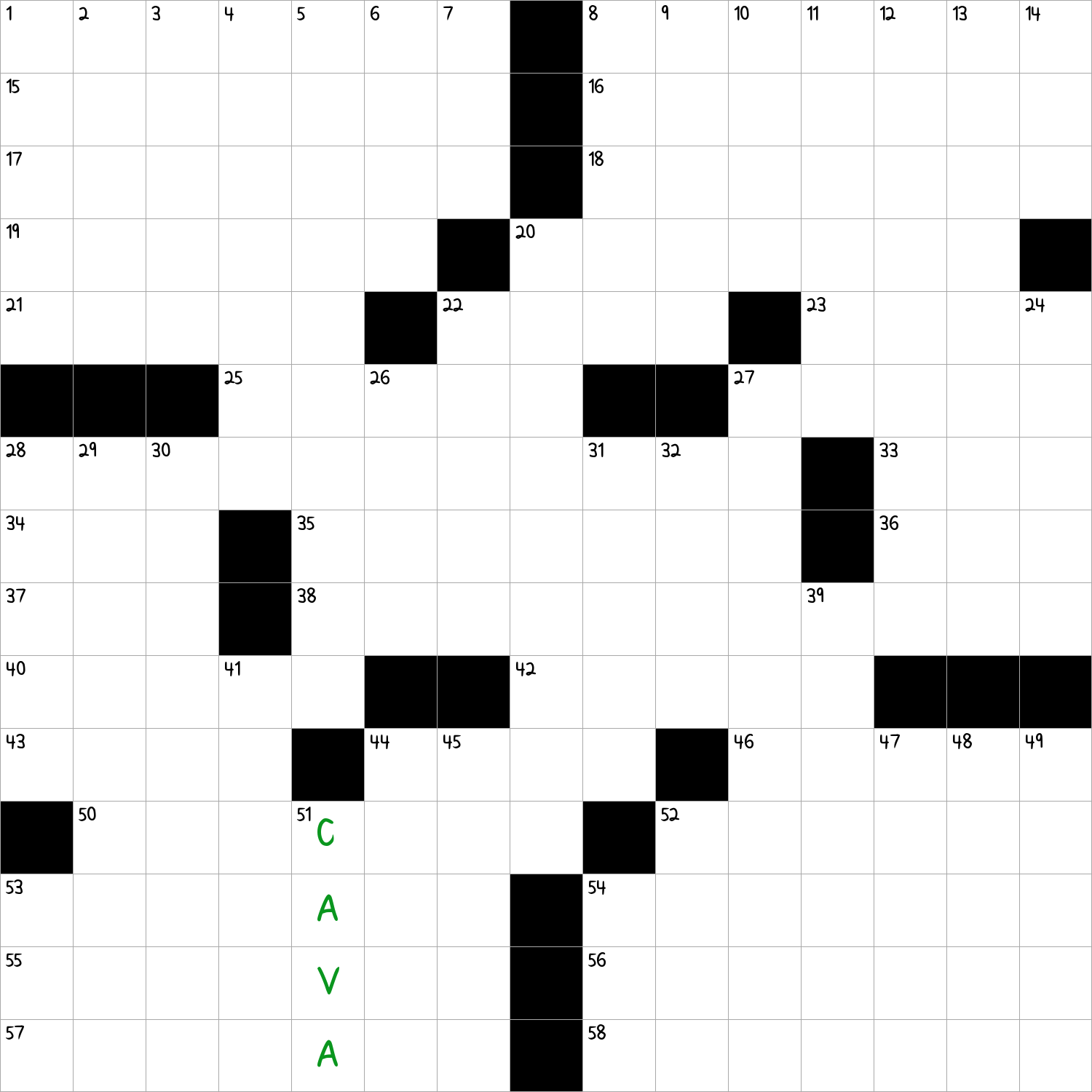 similar crossword clue