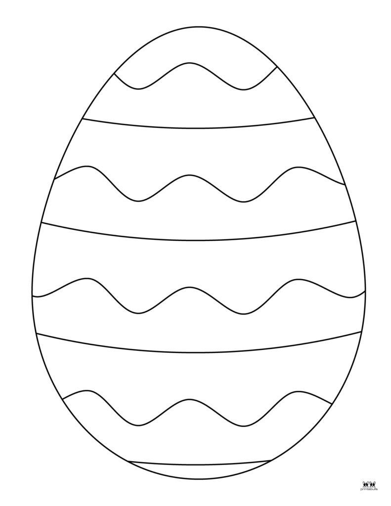 easter egg color sheets