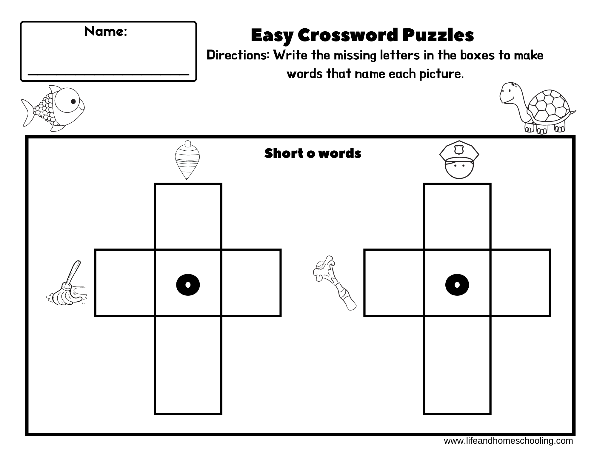 Easy Crossword Puzzles cvc Rhymes Made By Teachers Easy Crossword Puzzles cvc Rhymes Made By Teachers