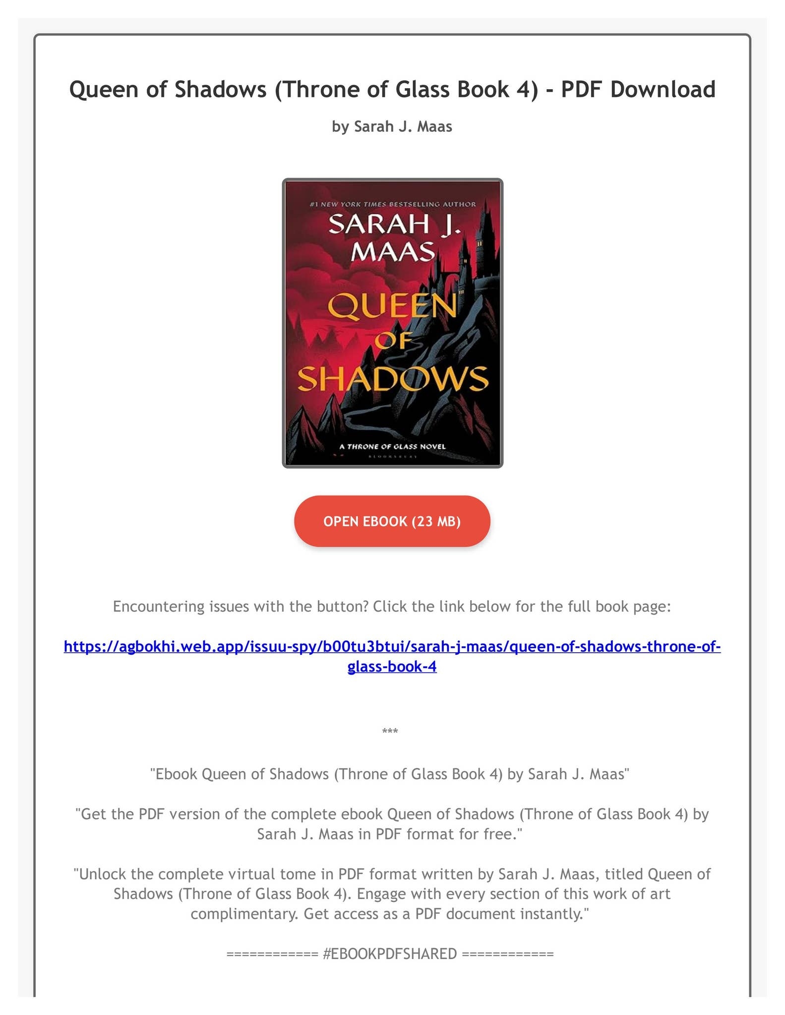throne of glass pdf throne of glass pdf