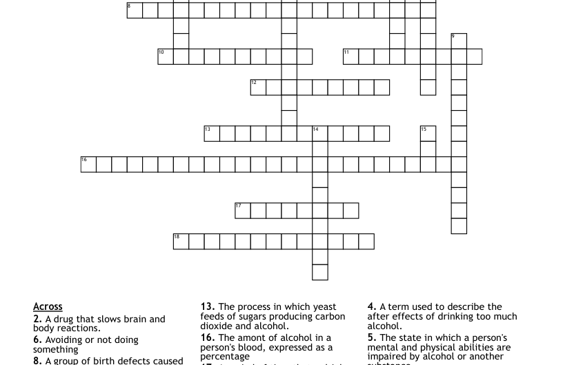 Heavy Drinker Crossword Clue