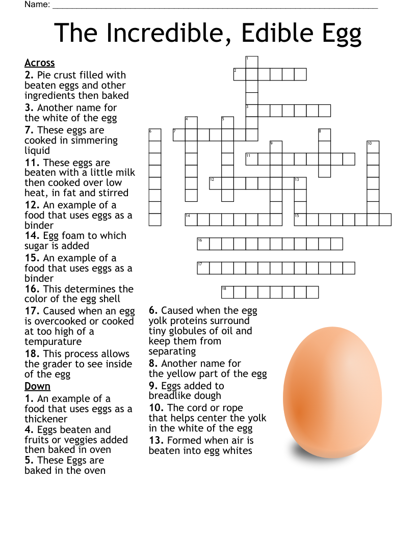 Eggs Crossword WordMint Eggs Crossword WordMint