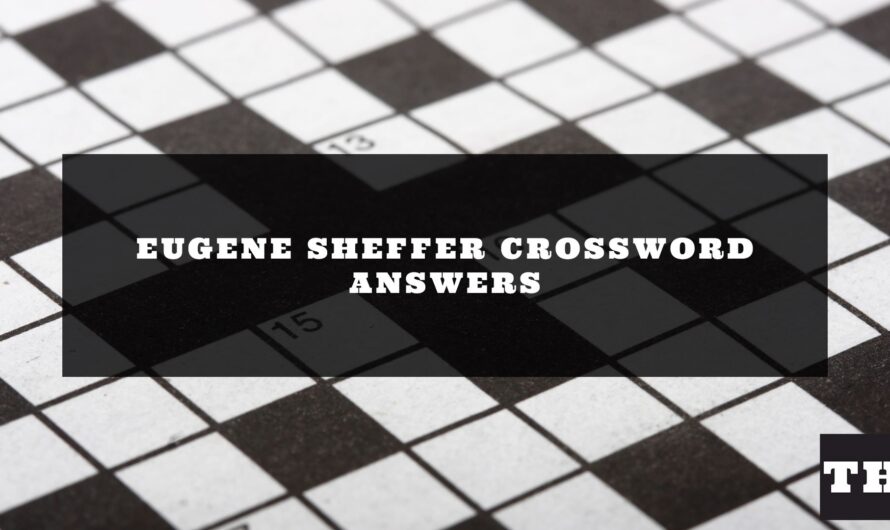Sheffer Crossword Answers Today