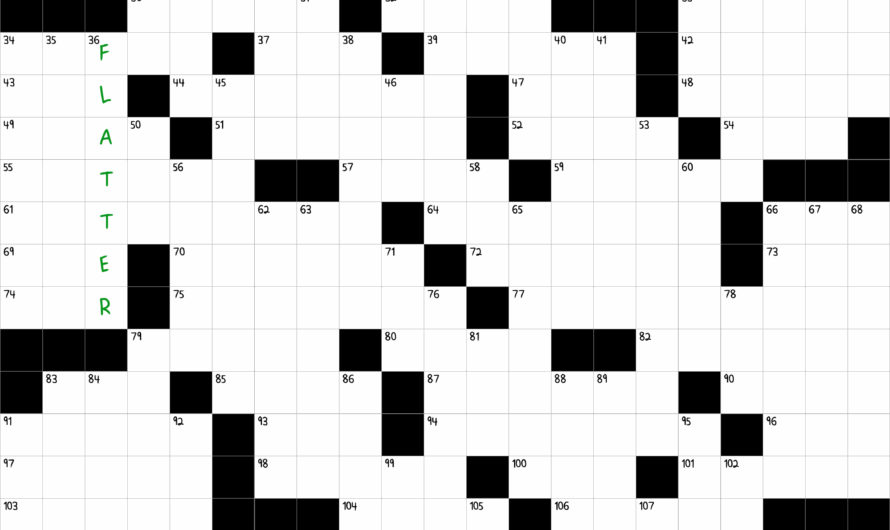 Excessive Crossword Clue