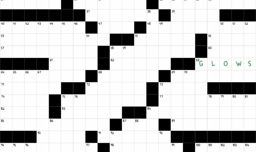 Brilliance Crossword Clue