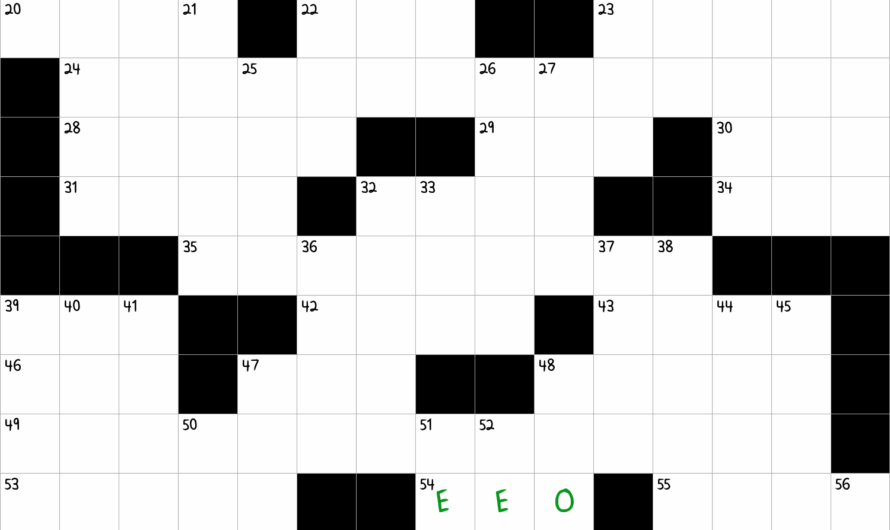 Fair Hiring Inits Crossword