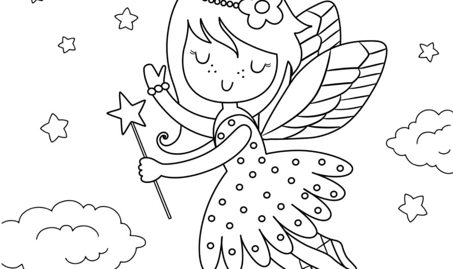 Fairy Printables Coloring Pages