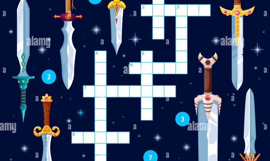 Sword Handle Crossword