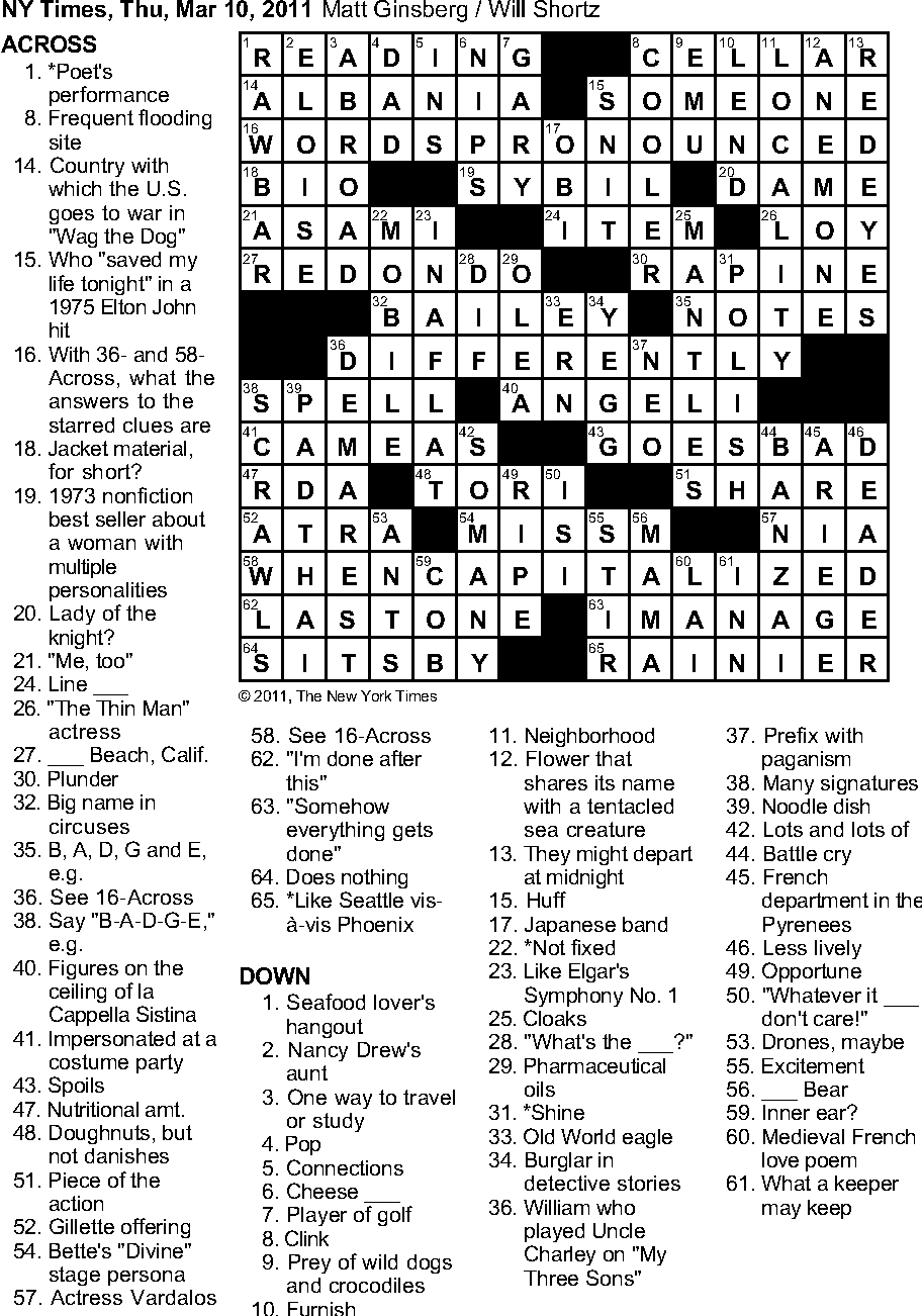 Figure 1 From Dr Fill Crosswords And An Implemented Solver For Singly Weighted CSPs Semantic Scholar Figure 1 From Dr Fill Crosswords And An Implemented Solver For Singly Weighted CSPs Semantic Scholar