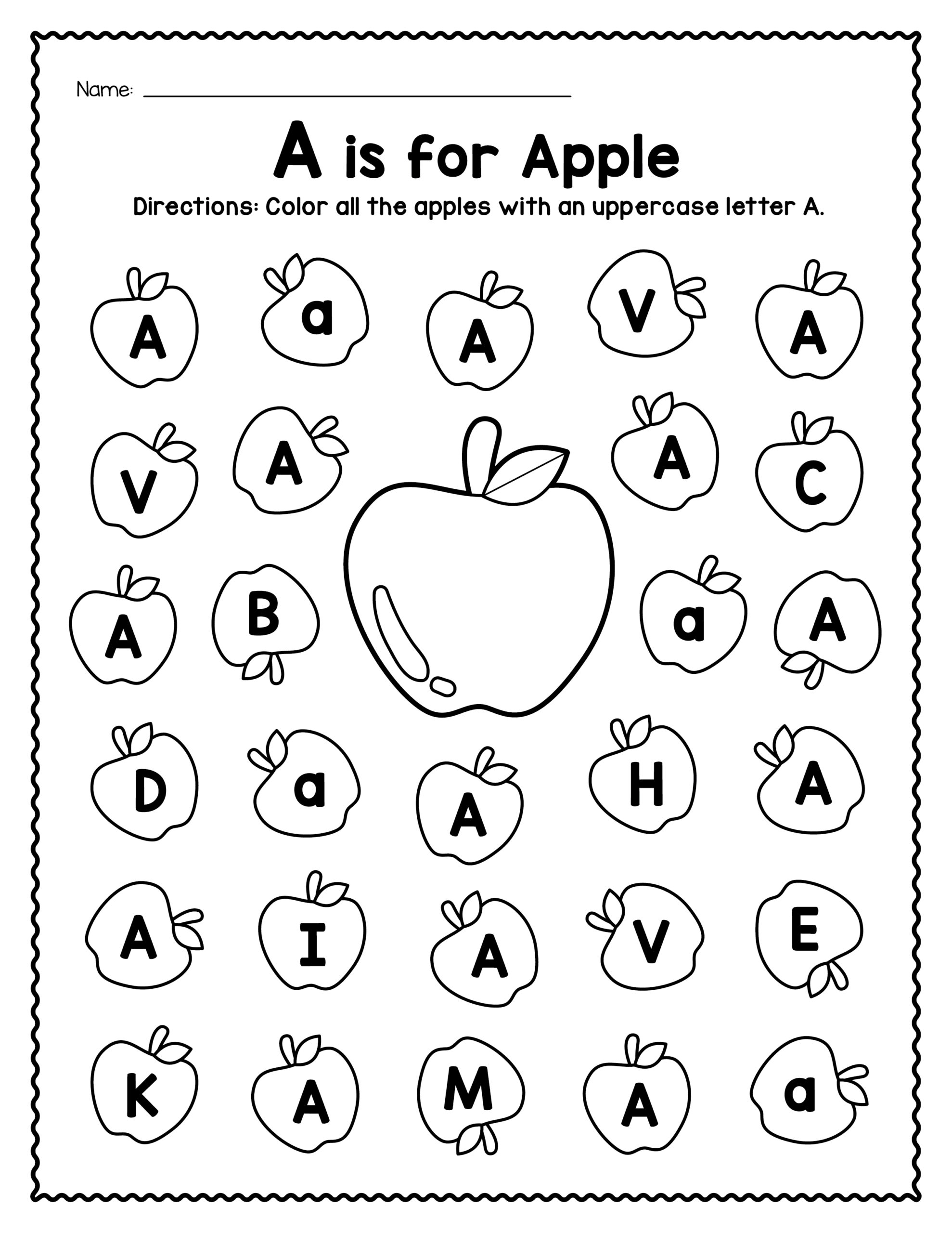 Find Alphabet Recognition Worksheets Made By Teachers Find Alphabet Recognition Worksheets Made By Teachers